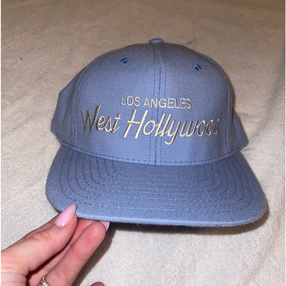Sky blue westhollywood hood SnapBack